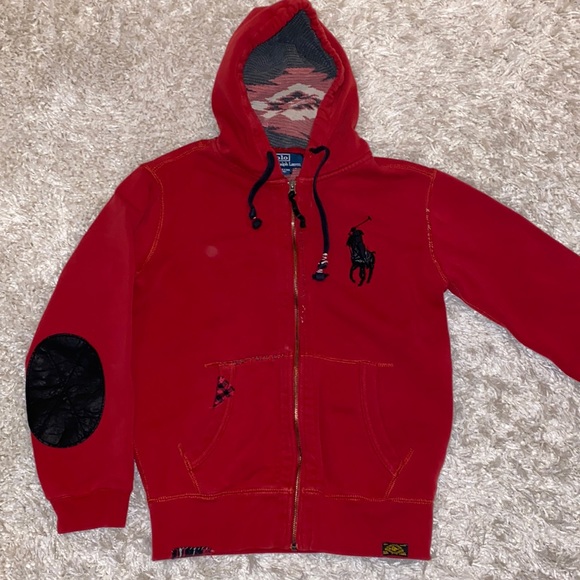 Vintage Hoodie Polo by Ralph Lauren - Small - Picture 2 of 9